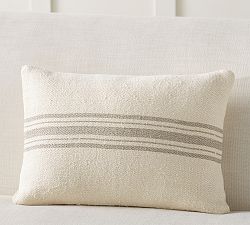 Calea Grainsack Striped Pillow Cover