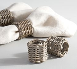 Willow Wicker Napkin Rings