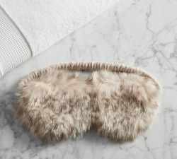 Faux Fur Eye Mask