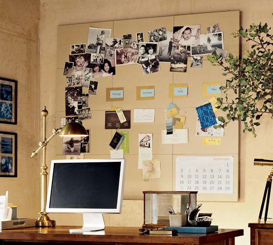 Modular Linen Pinboard Tile