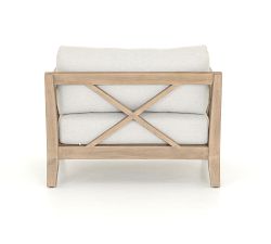 Mission Teak Lounge Chair, Natural