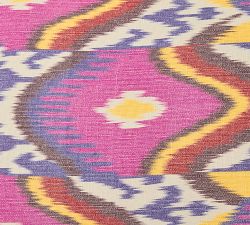 Maia Reversible Embroidered Lumbar Pillow Cover