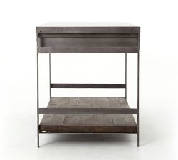 Upland Marble Kitchen Island