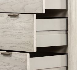 Geary Marble Top 5-Drawer Tall Dresser (27")