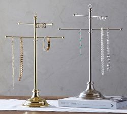 Vintage Metal Jewelry Stand