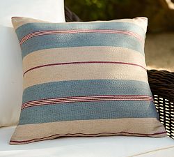 Alton Striped Outdoor Pillow