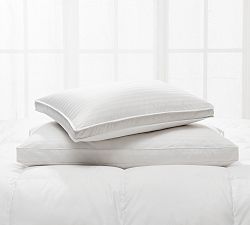 Classic 550 FP White Down Chamber Gusset Pillow Cover