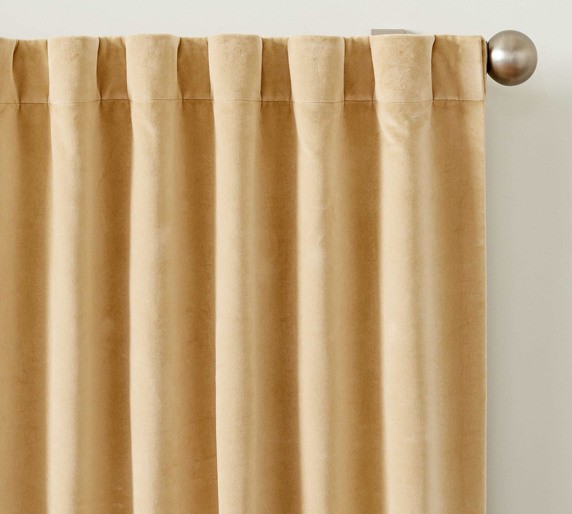 Velvet Twill Blackout Curtain