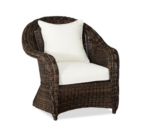 Replacement Roll Arm Lounge Chair Cushion