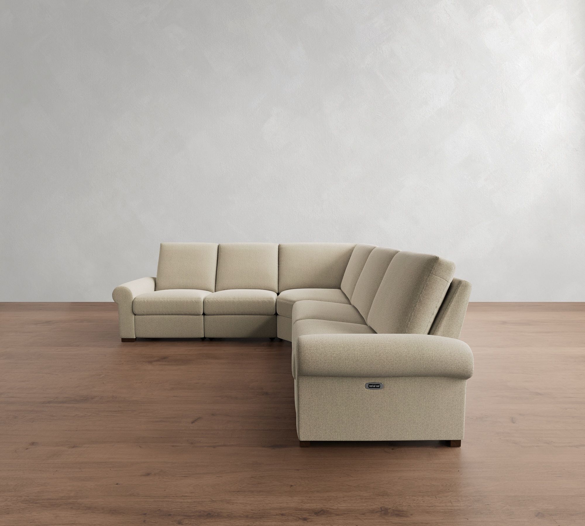 Turner Roll Arm Power Reclining L-Shaped Sectional (120") - thumbnail 10