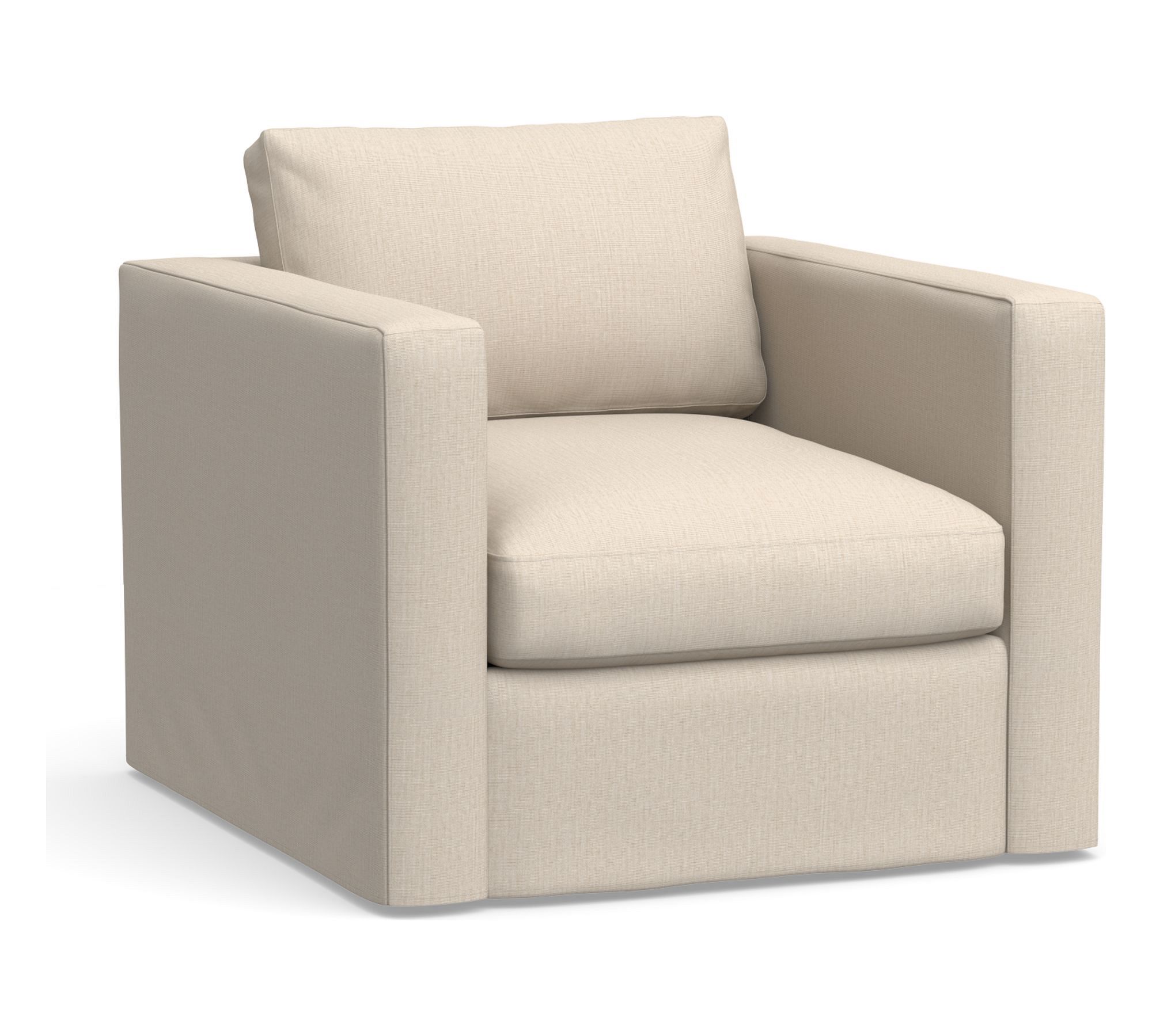 Jake Slipcovered Outdoor Lounge Chair - thumbnail 2