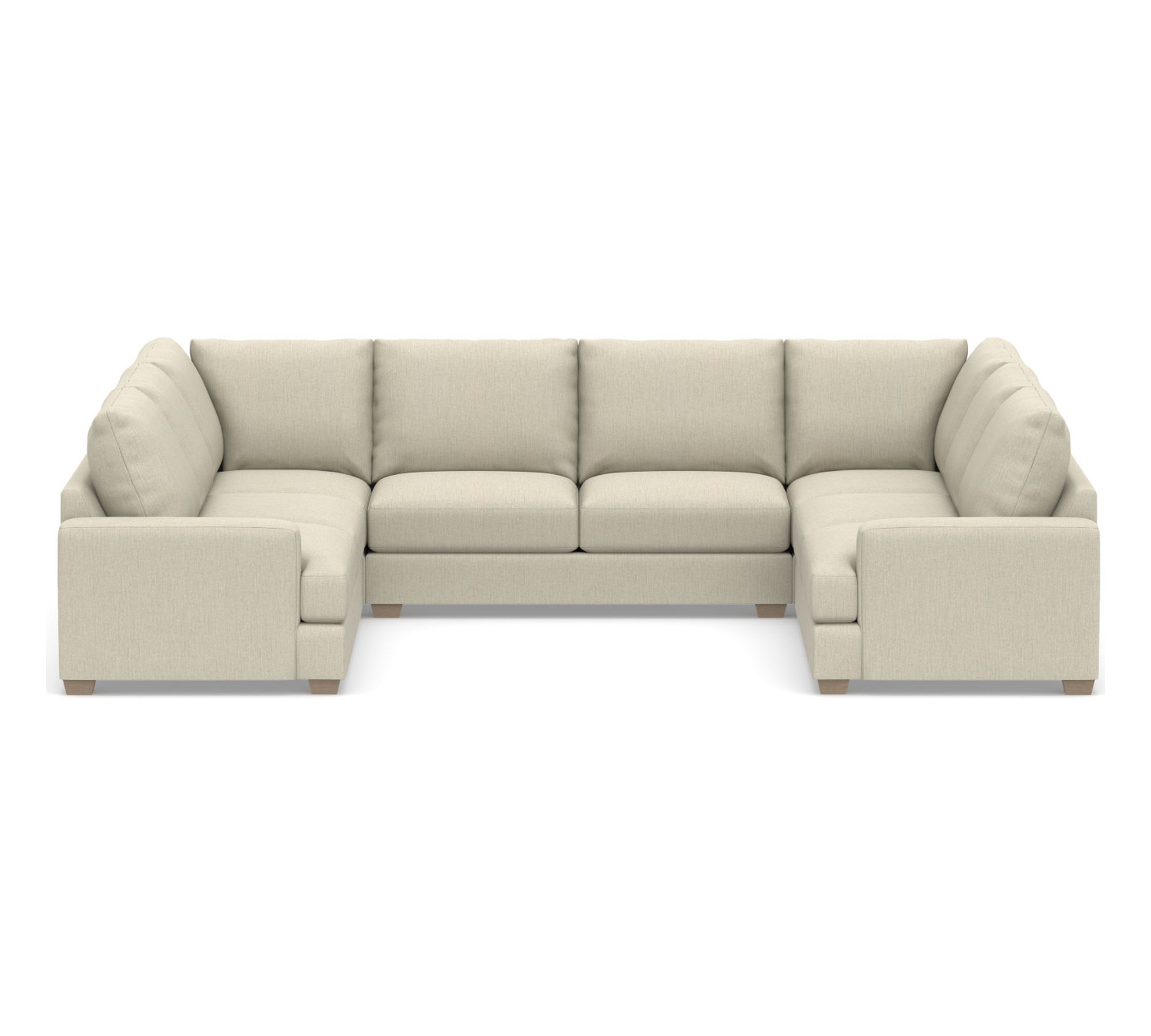 Canyon Square Arm U-Shaped Sectional (144"–180")