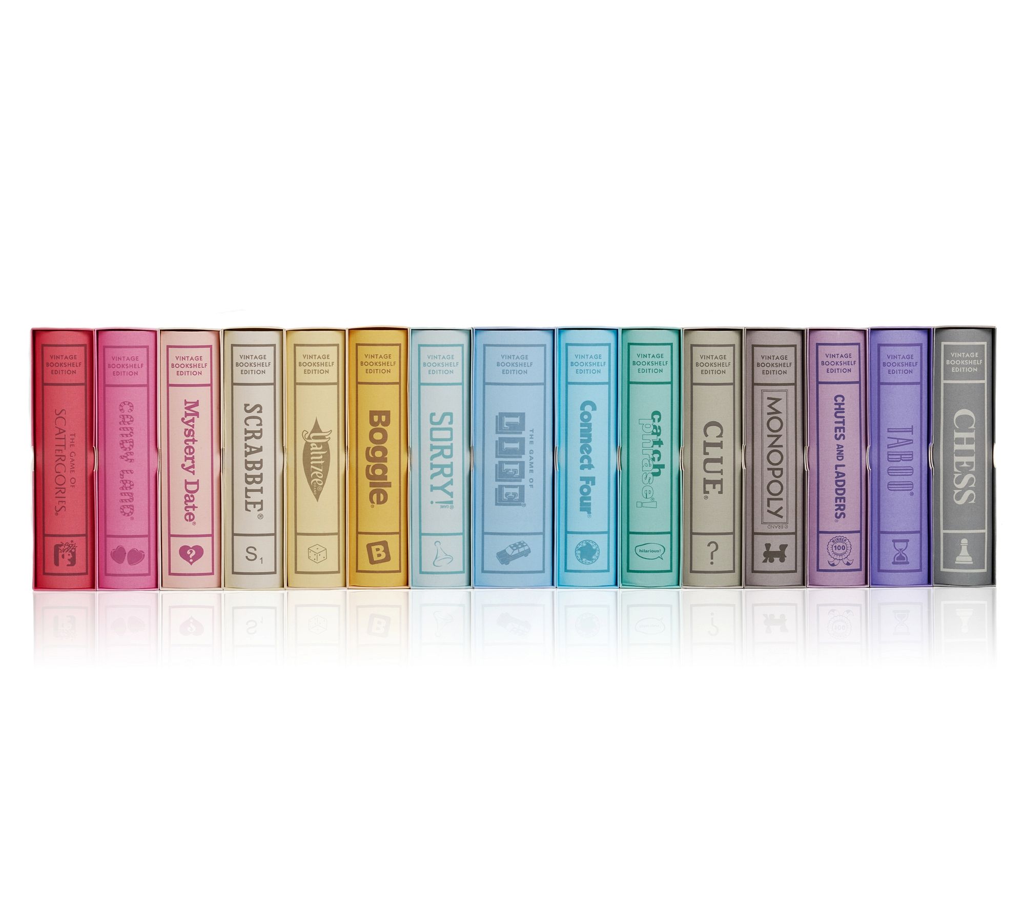 Vintage Bookshelf Collection 15-Pack