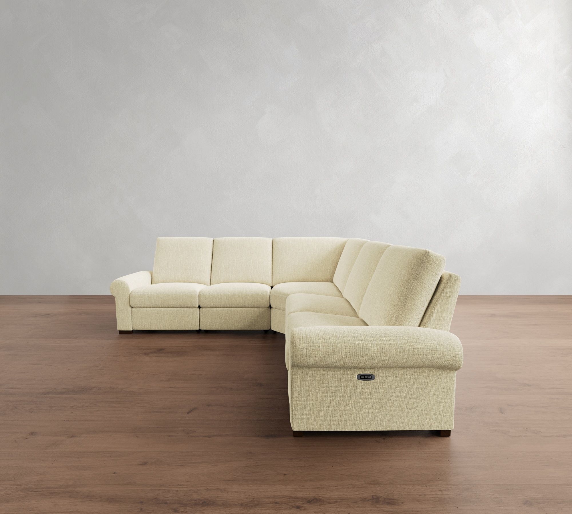Turner Roll Arm Power Reclining L-Shaped Sectional (120") - thumbnail 8