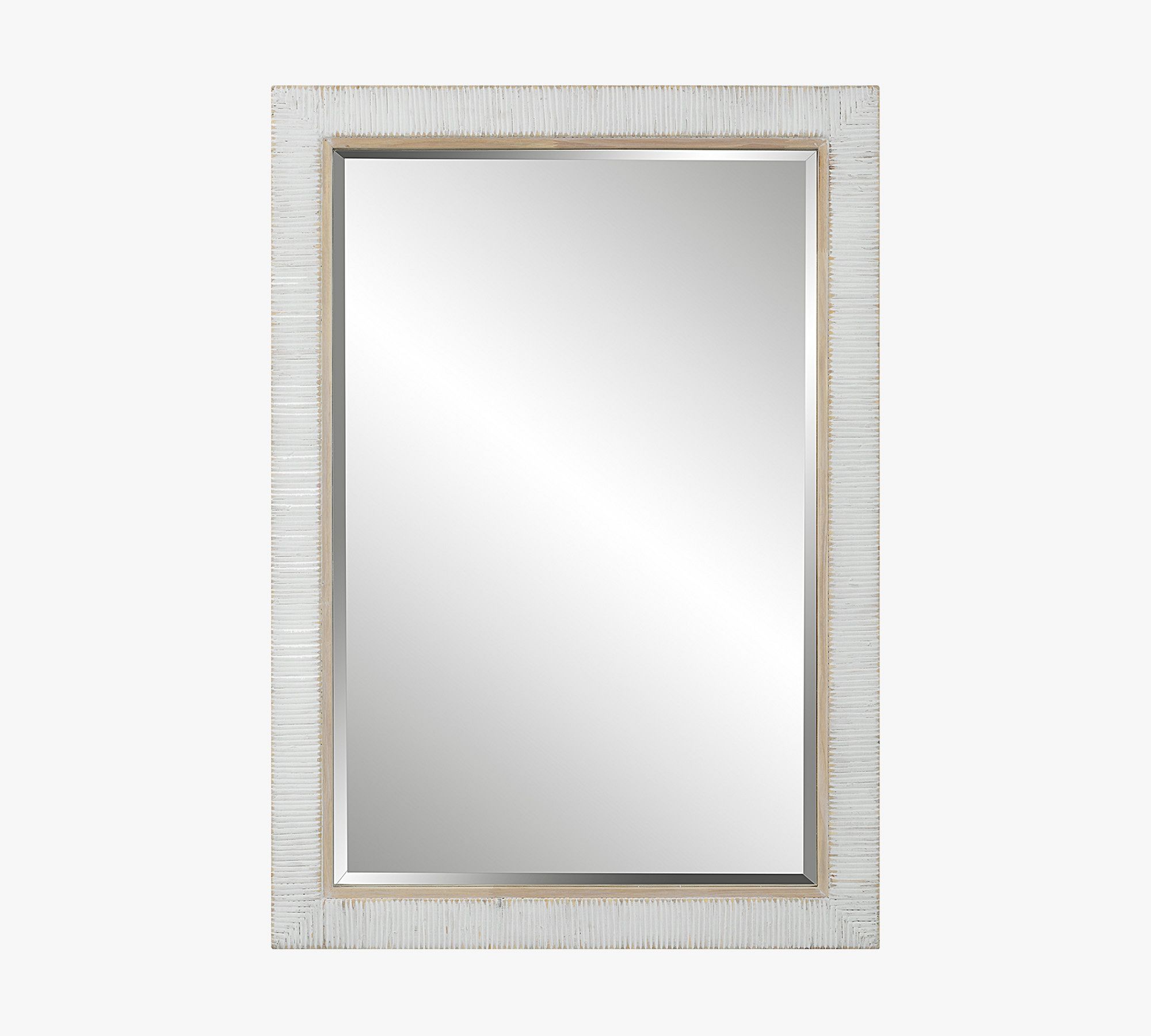 Nantucket Rattan Rectangular Wall Mirror
