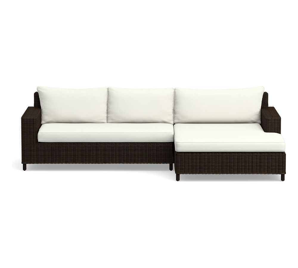 Torrey Square Arm 2pc Sectional Cushion Covers thumbnail 3