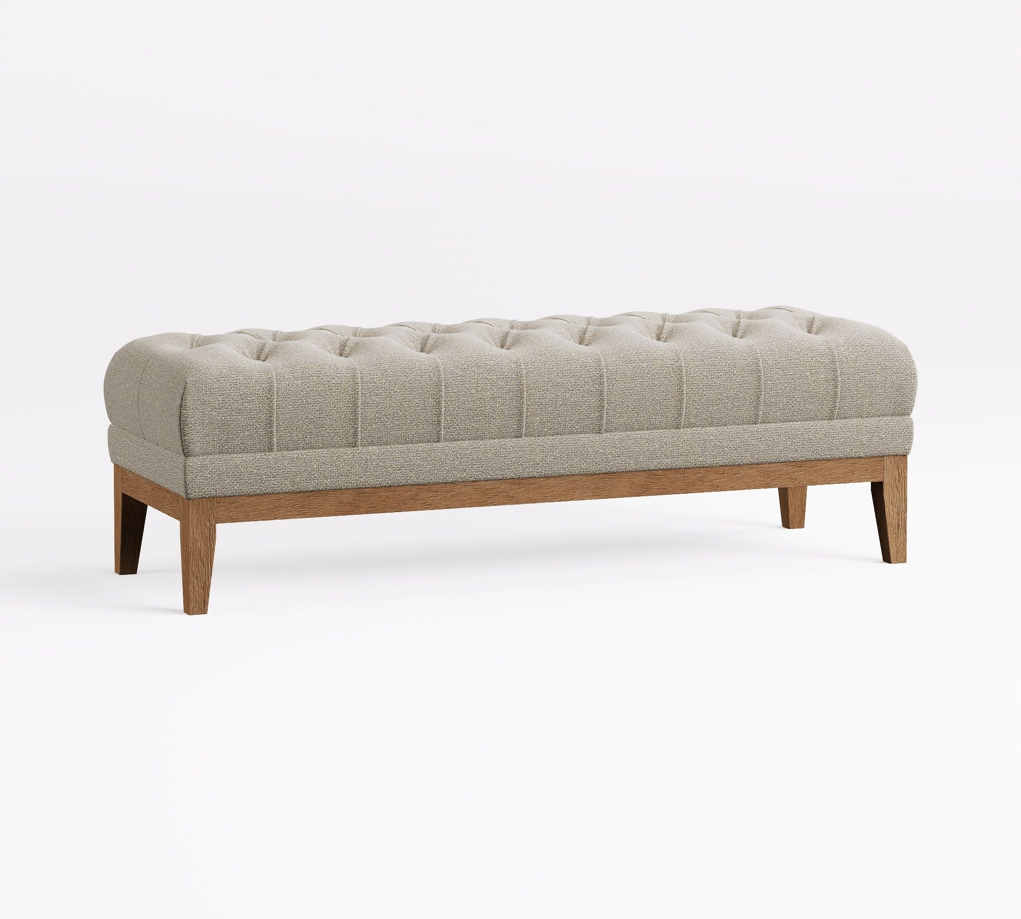 Edgewood Tufted Upholstered Bench - thumbnail 2
