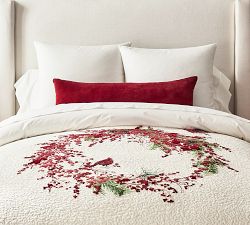 Red Berry Wreath Quilt