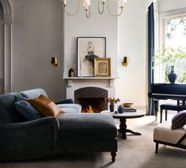 Carlisle Scarlett Living Room