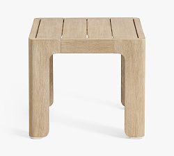 Open Box: Aptos Square Outdoor Side Table (23") - Sandwash