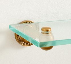 Chris Loves Julia Glass Shelf