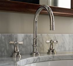 Pearson Cross Handle Widespread Bathroom Sink Faucet