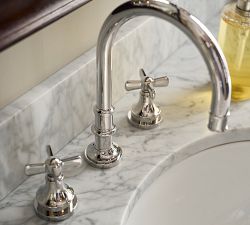Pearson Cross Handle Widespread Bathroom Sink Faucet