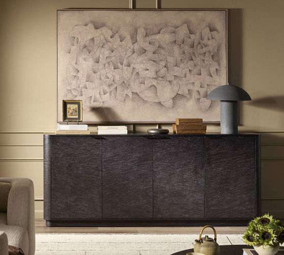 Kaligna Aluminum Buffet (86") by Pottery Barn