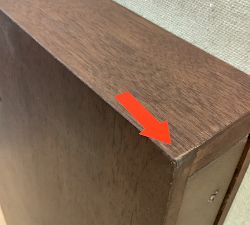 Open Box: Brighton Floating Wood Shelf (14"D x 48"W) - Walnut