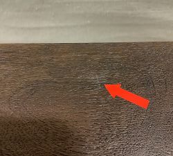 Open Box: Cayman Nightstand without Glass Top (27") - Coffee Bean