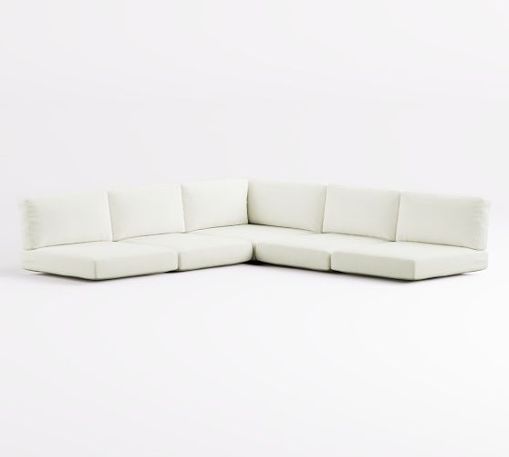 Huntington Outdoor Furniture Cushion Covers - Square Arm Sectionals