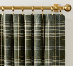 Woodrow Plaid Curtain - Set of 2