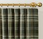 Woodrow Plaid Curtain - Set of 2