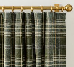 Woodrow Plaid Curtain - Set of 2
