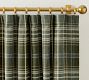 Woodrow Plaid Curtain - Set of 2