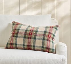 Tartan Plaid Lumbar Pillow Cover