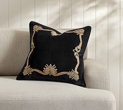 Zardozi Embellished Pillow Cover