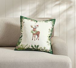 Stag &amp; Spruce Pillow Cover