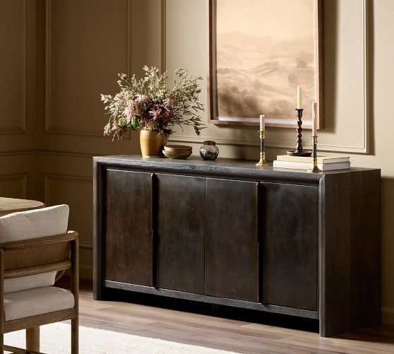 Malo Iron Buffet (65") by Pottery Barn