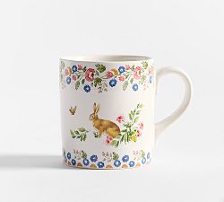 Botanical Bunny Stoneware Mug