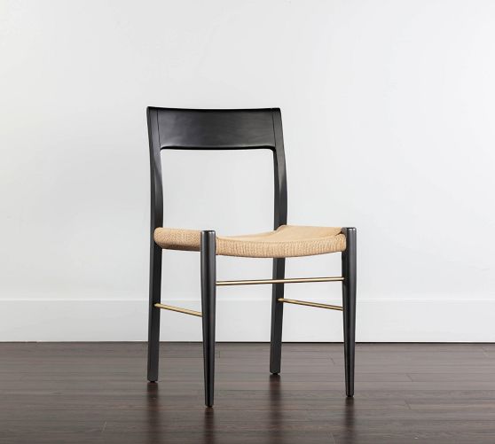 Zephyr Woven Dining Chairs - Set of 2 by Pottery Barn