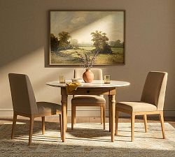 Burney Round Marble Top Dining Table (48")