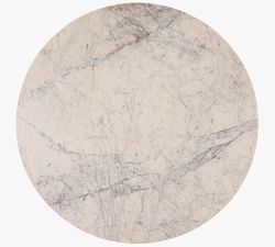 Burney Round Marble Top Dining Table (48")