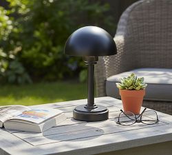 Trent Metal LED Cordless Table Lamp (13")