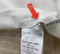 Open Box: Emery Linen Light Filtering Curtain (60"W x 84"L) - Oatmeal