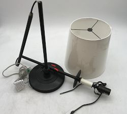 Open Box: Hayden Metal Floor Lamp (52") - Bronze, White