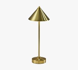 Greg Metal LED Cordless Rechargeable Table Lamp (16")