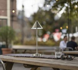 Greg Metal LED Cordless Rechargeable Table Lamp (16")