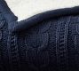 Cozy Cable Knit Throw