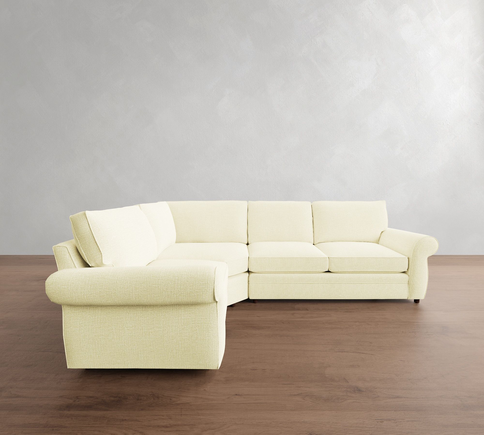 Pearce Roll Arm 3-Piece Wedge Sleeper Sectional (122") - thumbnail 10